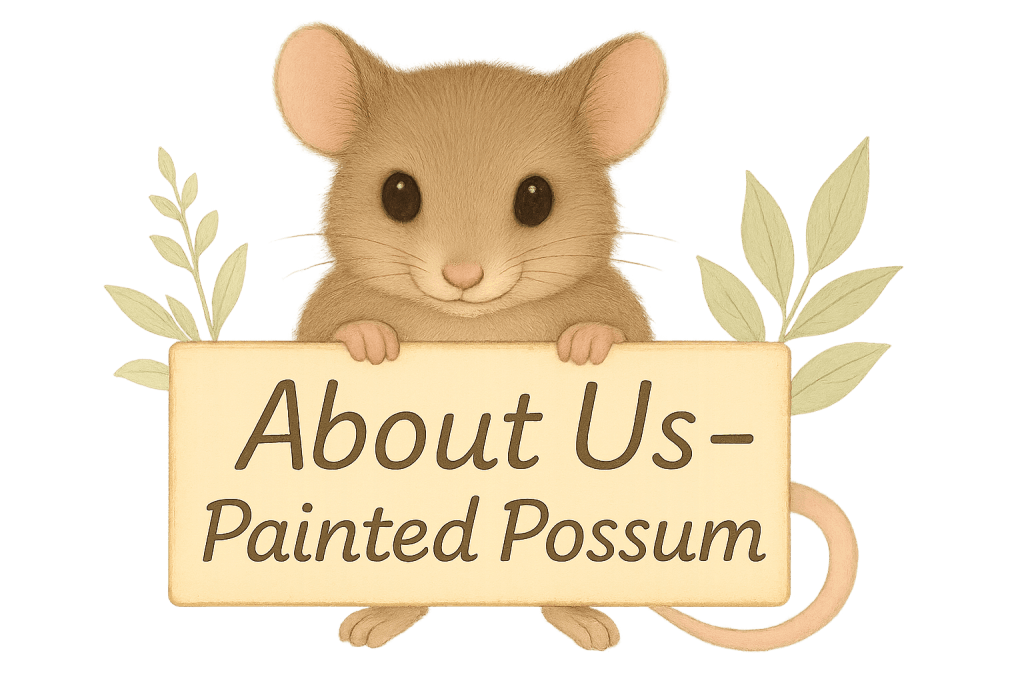 About Us Painted Possum