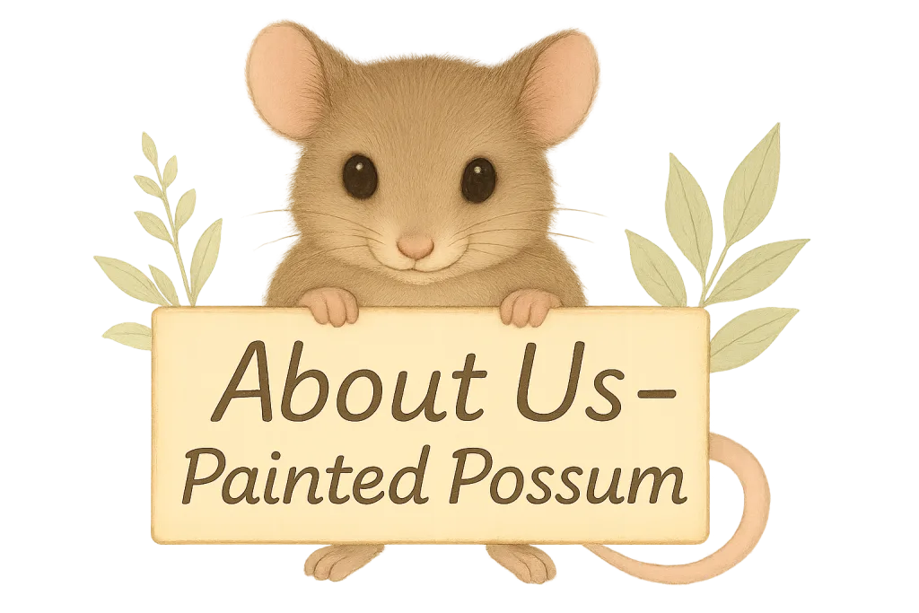 About Us Painted Possum