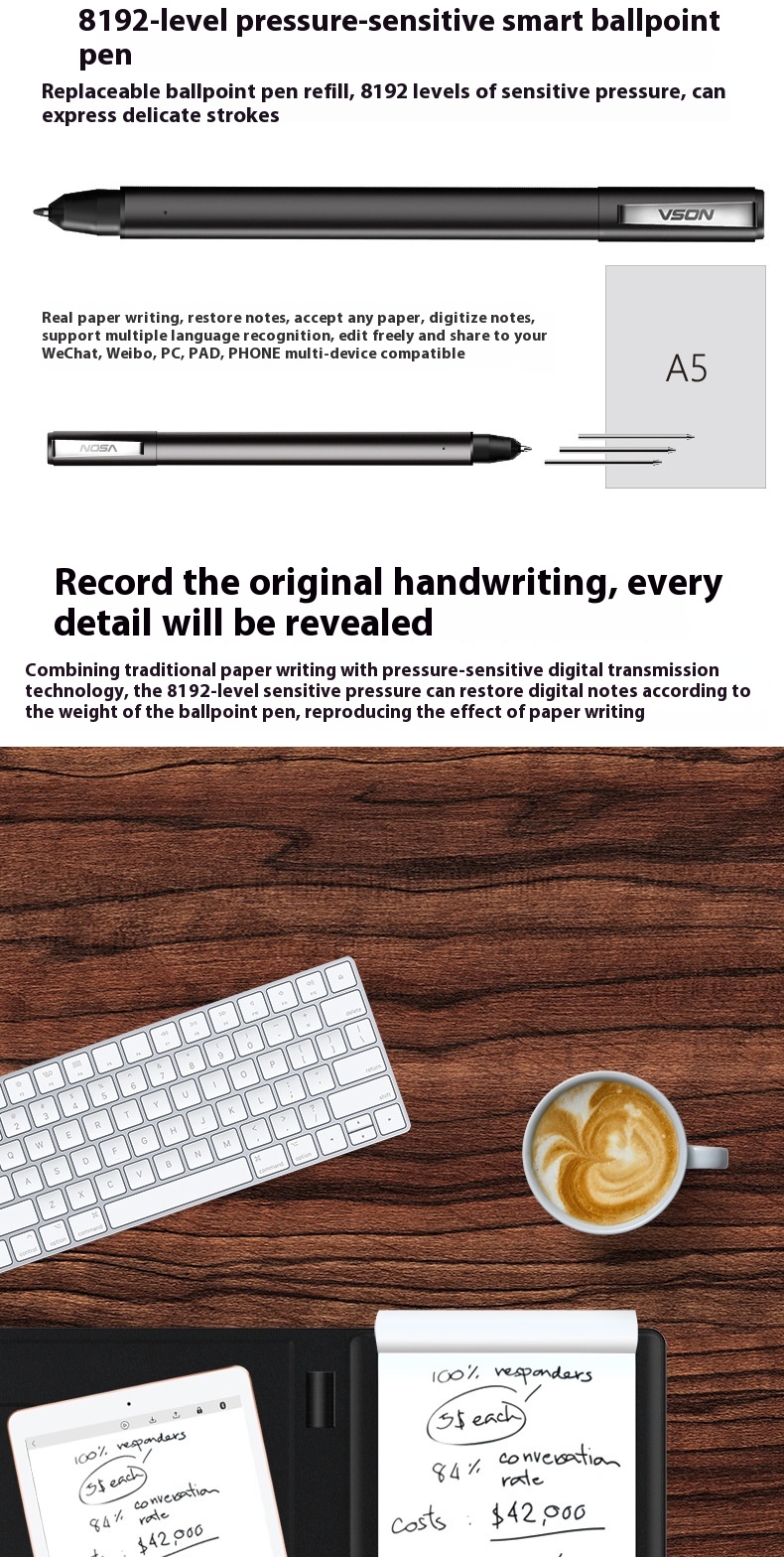 Electronic Writing Board – USB Digital Notepad for Drawing & Notes - Image 13