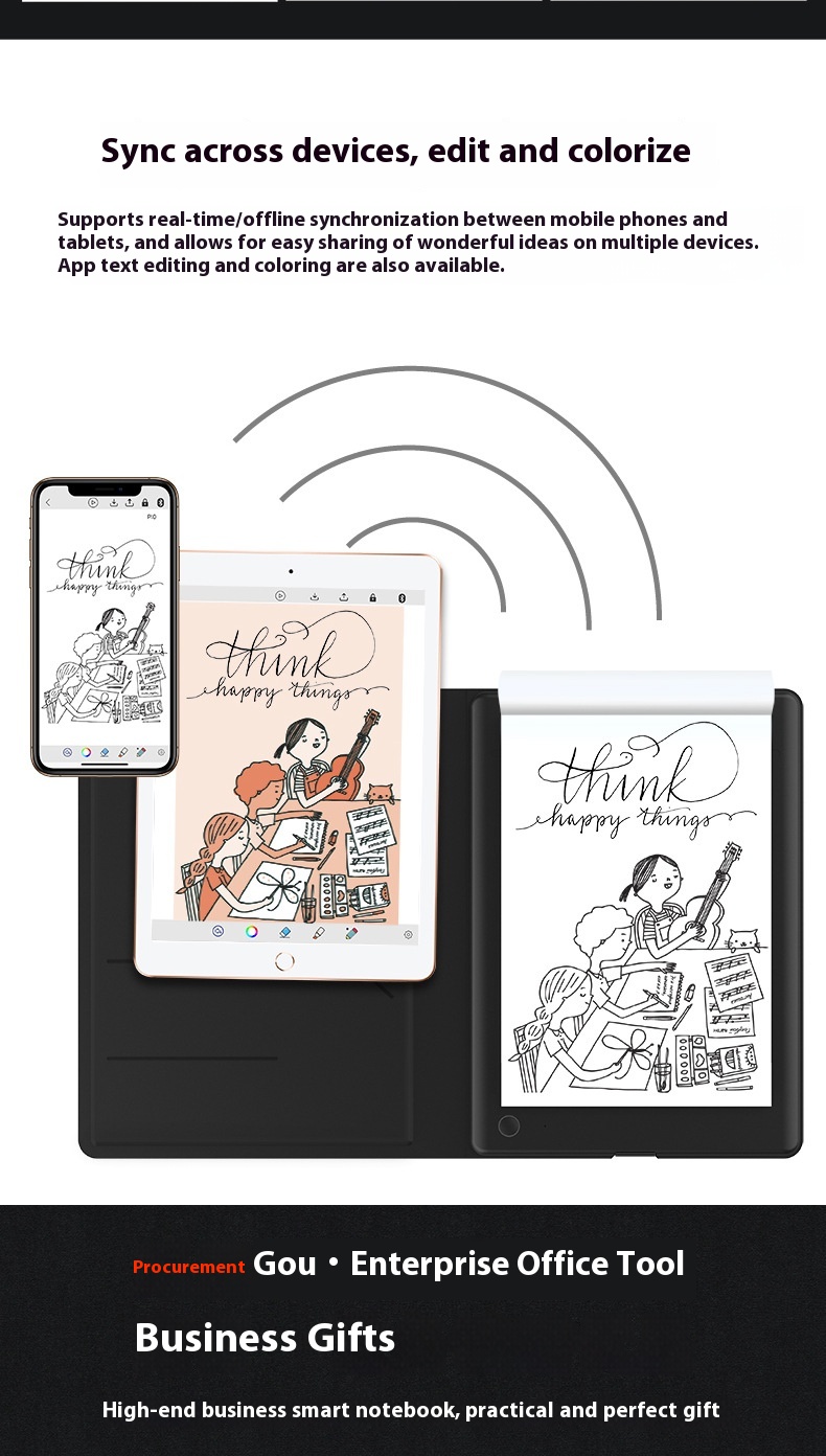 Electronic Writing Board – USB Digital Notepad for Drawing & Notes - Image 9